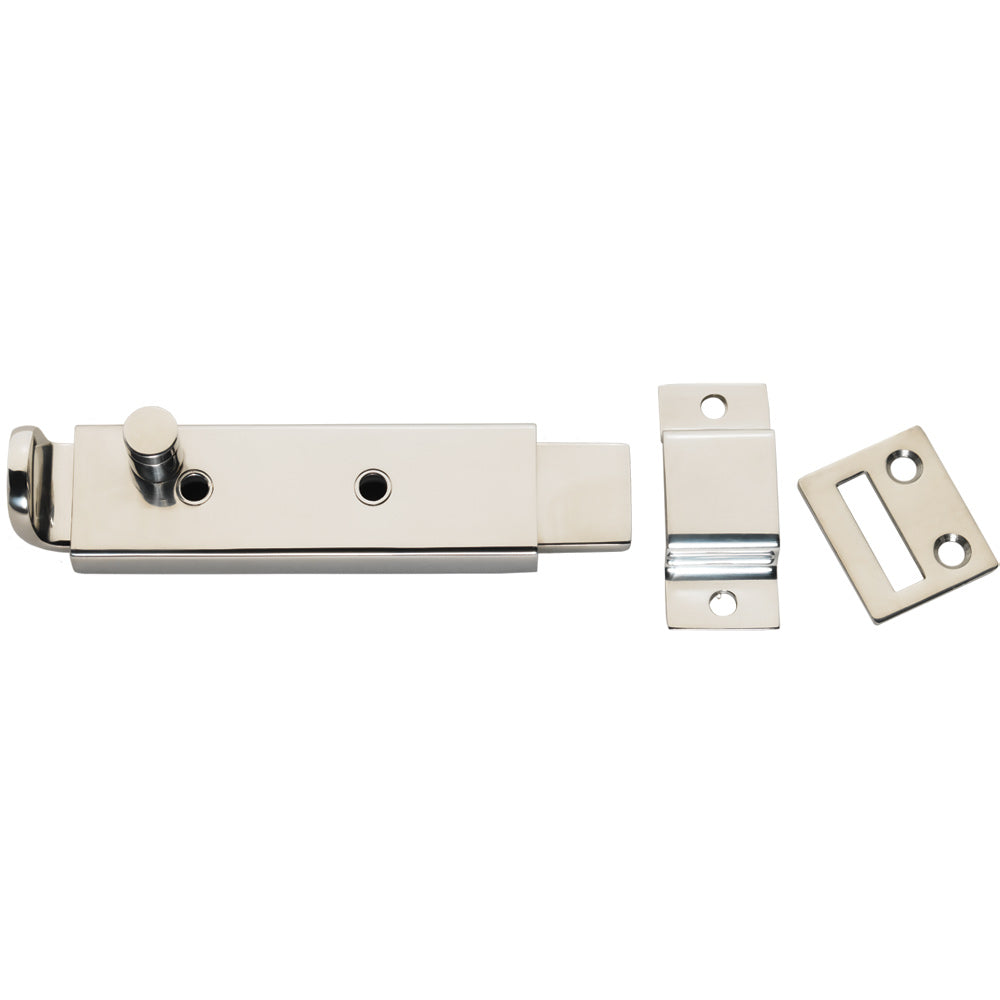 Whitecap Spring Loaded Slide Bolt/Latch - 316 Stainless Steel - 5-5/16" [S-0588C]