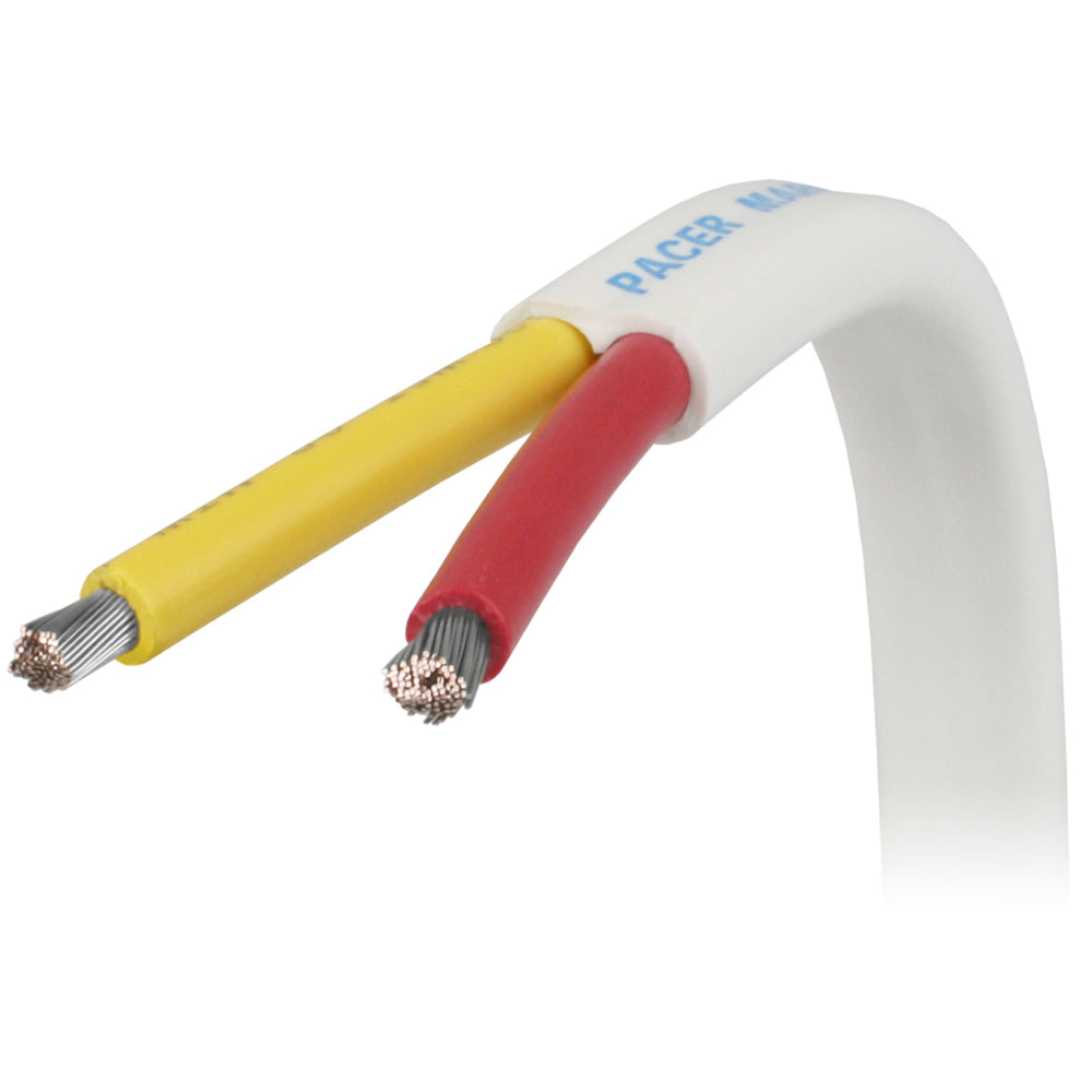 Pacer 14/2 AWG Safety Duplex Cable - Flat Cable - Red/Yellow - 100' [W14/2RYW-100]